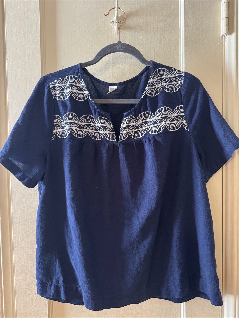 Old Navy Embroidered Top